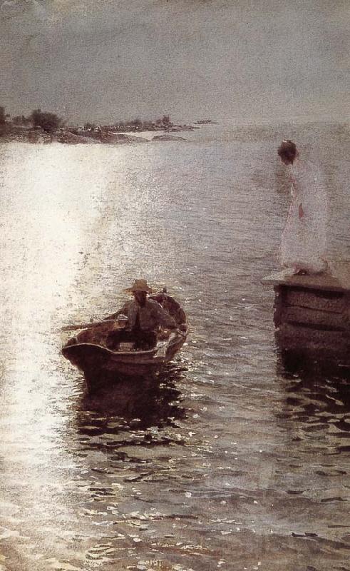 Anders Zorn Summer vacation a study Spain oil painting art